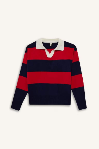 Resim Defacto Kız Çocuk  Kazak F2622A8/NV42