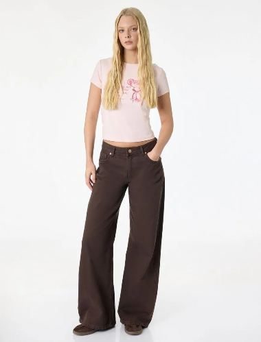 Resim Koton Kadın T-shirt 6SAL10047IK