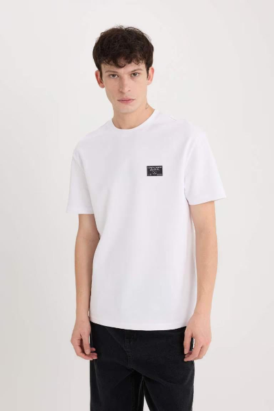 Resim Defacto Erkek  T-shirt D5516AX/WT34