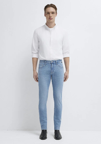 Resim Mavi Erkek Jean Pantolon M001070-A2957