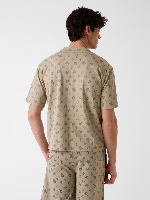 Resim Guess Athleisure  Erkek  T-shirt Z6GI07K2852-PMKU Ovıdıo Cn Ss T-Shırt