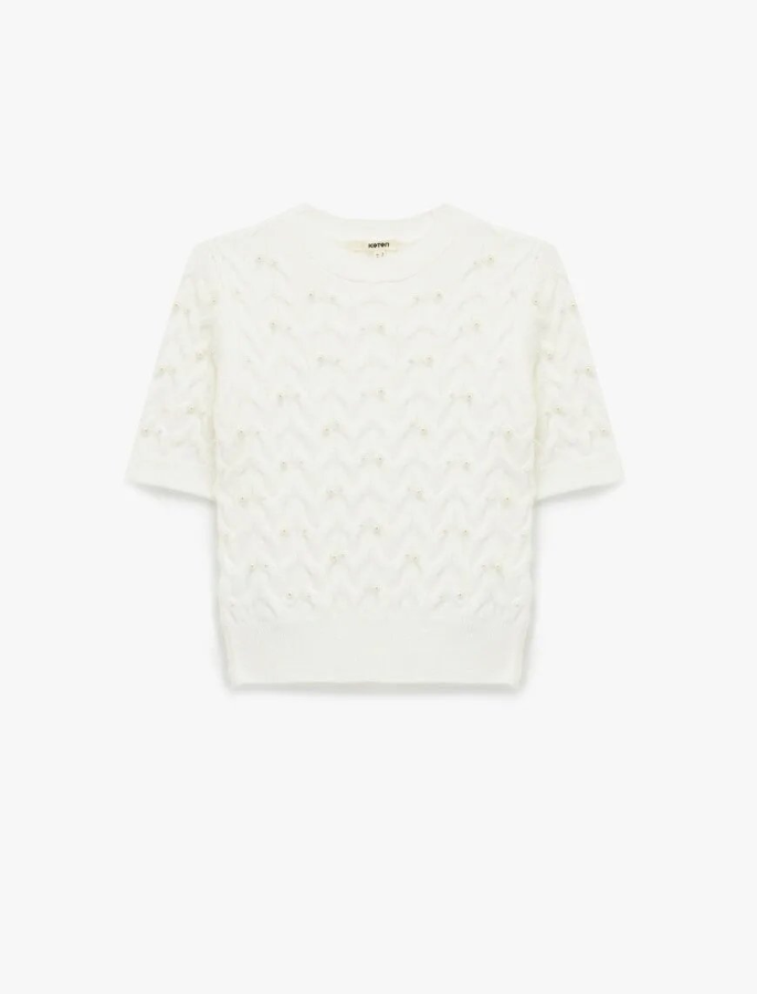 Resim Koton Kadın Kazak 6WAK90061HT