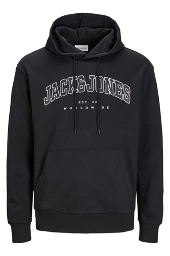 Resim Jack & Jones Jjecaleb Varsıty Sweat Hood Noos Erkek Sweat 12256521