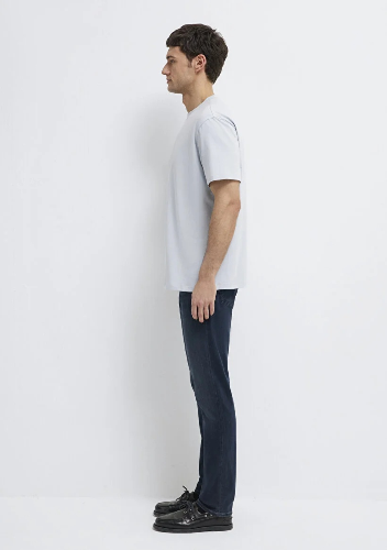 Resim Mavi Erkek T-shirt M0613199-70802