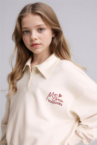 Resim Defacto Kız Çocuk Sweat E6841A8/ER85