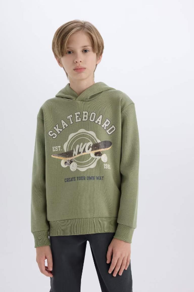 Resim Defacto Erkek Çocuk  Sweat Takım D3601A8/KH461