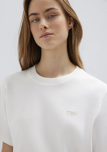 Resim Mavi Kadın T-shirt M1613804-80194