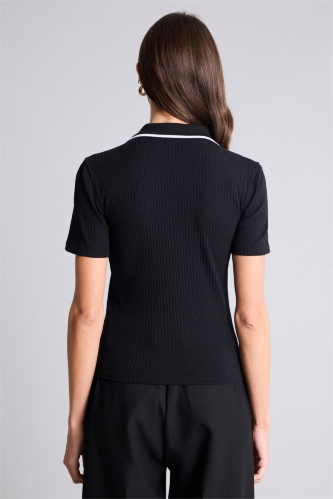 Resim Defacto Kadın T-shirt E5786AX/BK81