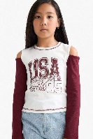 Resim Defacto Kız Çocuk  Sweat F7582A8/ER105