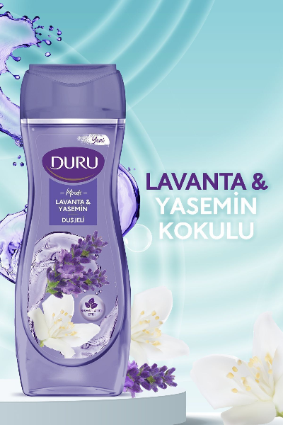 Resim Duru Moods Duş Jeli 450 Ml Lavanta-Yasemin