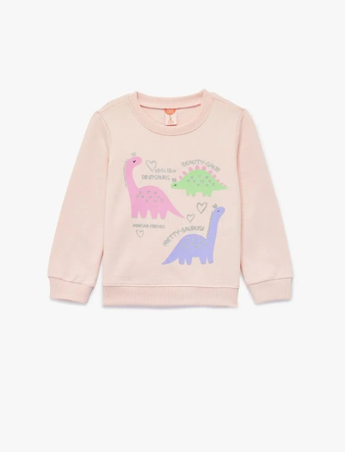 Resim Koton Kız Bebek Sweat 6Wmg10065Ak