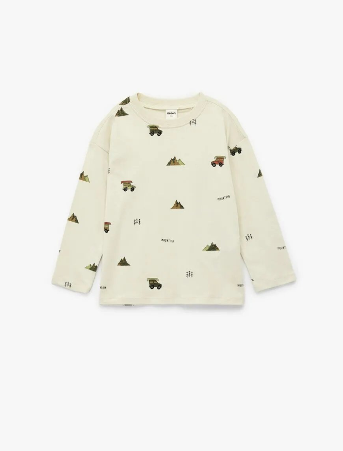 Resim Koton Erkek Bebek Sweat 6WMB10256TK