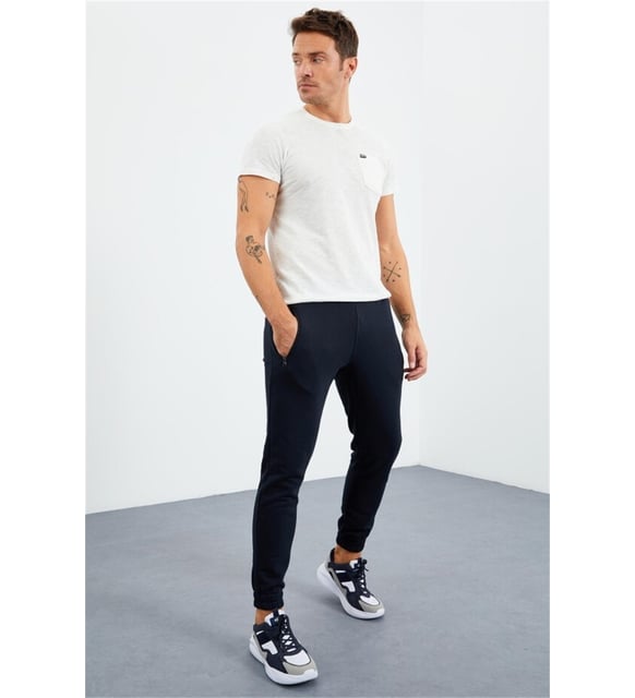 Resim T09Er-84856_01 Lastikli Jogger Erkek Eşofman Alt