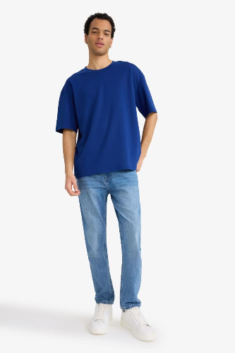 Resim Defacto Erkek T-shirt X3926AZ/BE753