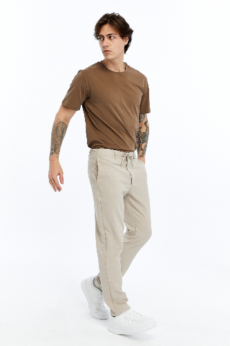 Resim Paul&More Erkek Kanvas Pantolon Valeo Çizgili