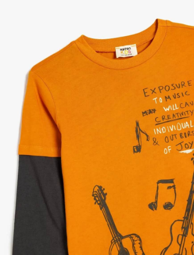 Resim Koton Erkek Çocuk Sweat 5WKB10353TK