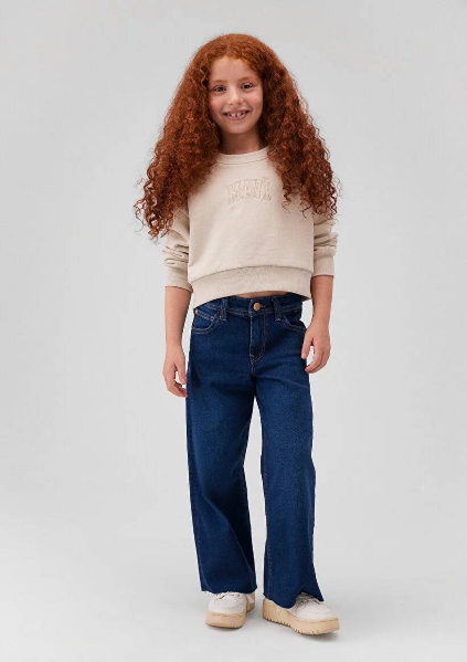 Resim Mavi Lori Kız Çocuk Jean Pantolon M7010036-88225