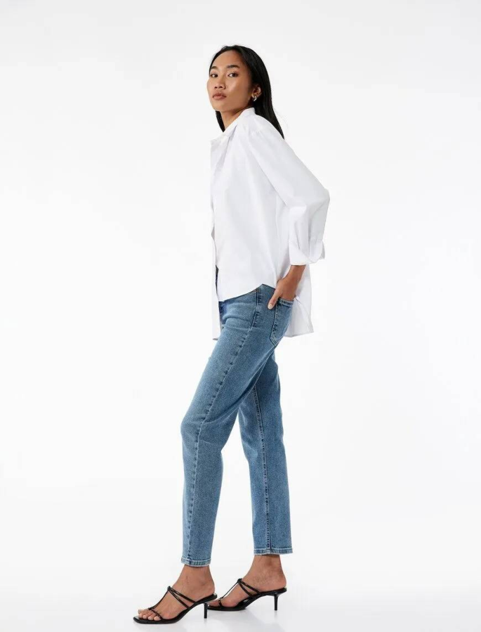 Resim Koton Kadın Jean Pantolon 6WAL40078MD