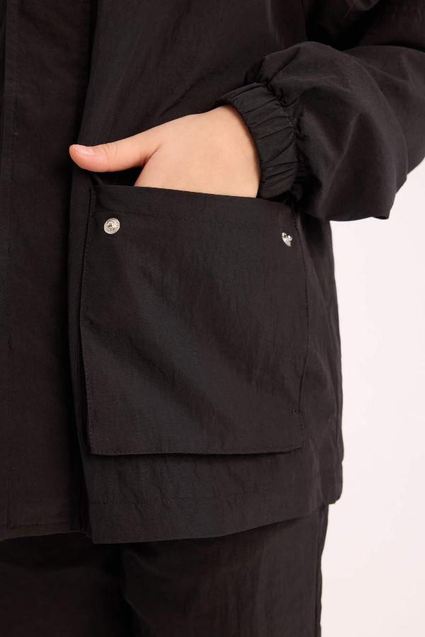 Resim Defacto Kız Çocuk  Yağmurluk D6934A8/BK27