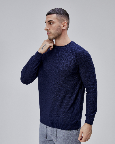 Resim Paul&More Erkek Triko Kazak 18061 O Yaka