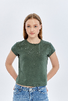 Resim Viole&More Kadın T-shirt 596