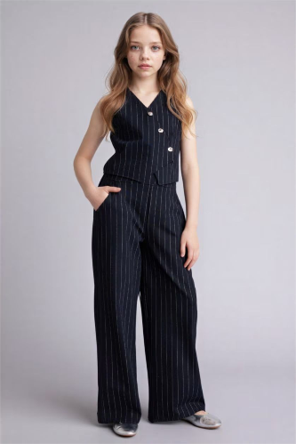 Resim Defacto Kız Çocuk Pantolon Takım G7607A8/NV235