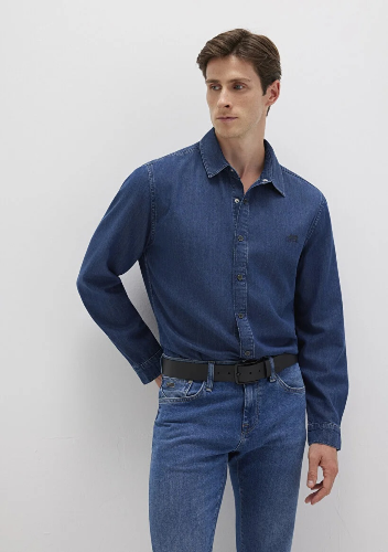 Resim Mavi Roy Erkek Gömlek M0210496-90767