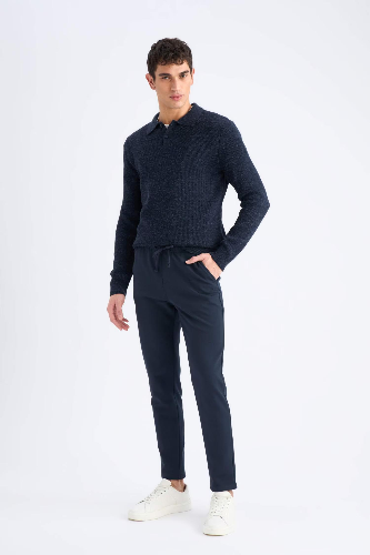 Resim Defacto Erkek  Kanvas Pantolon C6022AX/NV64