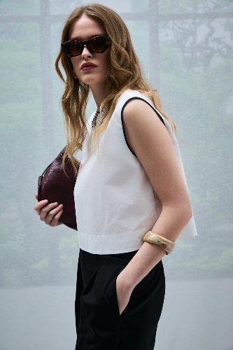 Resim Lufian Karmına Kadın Bluz 121280013