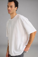 Resim Defacto Erkek T-shirt X3926AZ/WT34