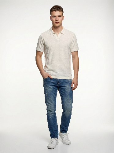 Resim Loft Polo Erkek T-shirt LF2043666