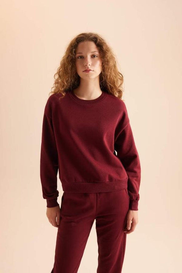 Resim Defacto Kadın  Sweat Takım D8022AX/BR43