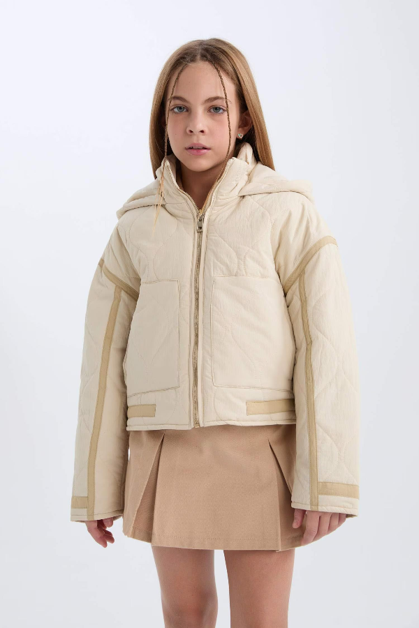 Resim Defacto Kız Çocuk  Mont D6931A8/BG759