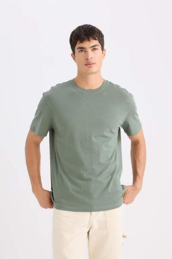 Resim Defacto Erkek  T-shirt V7699AZ/GN470