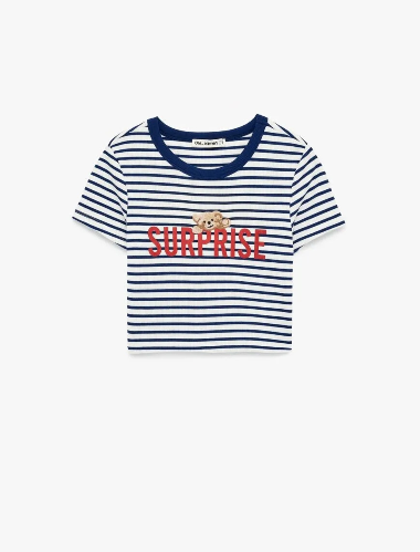 Resim Koton Kadın T-shirt 6SAL10093IK