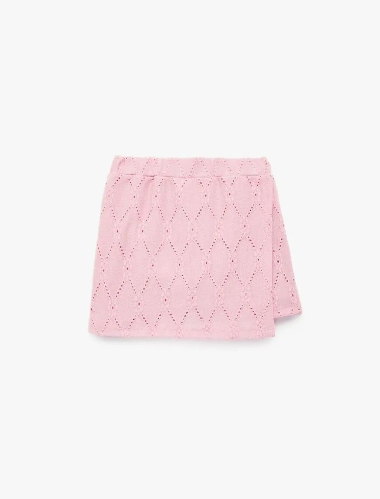 Resim Koton Kız Çocuk Kot&Kanvas Şort 6SKG40005AK