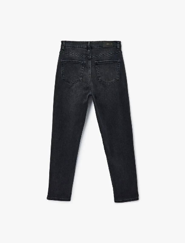 Resim Koton Kadın Jean Pantolon 6Wal40033Md