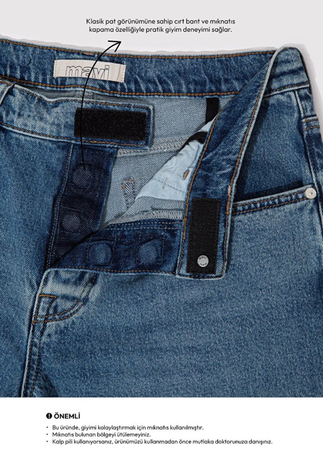 Resim Mavi James Erkek Jean Pantolon M0042490985