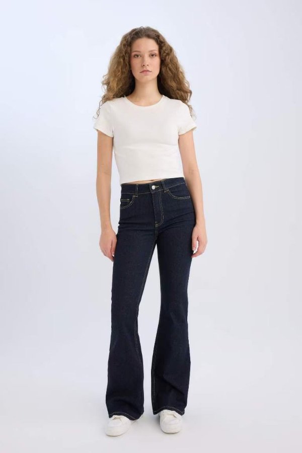 Resim Defacto Kadın Jean Pantolon G7548AX/NM82