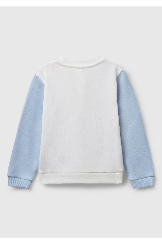 Resim Benetton Kız Bebek Sweat 3J70G10Jr-25K