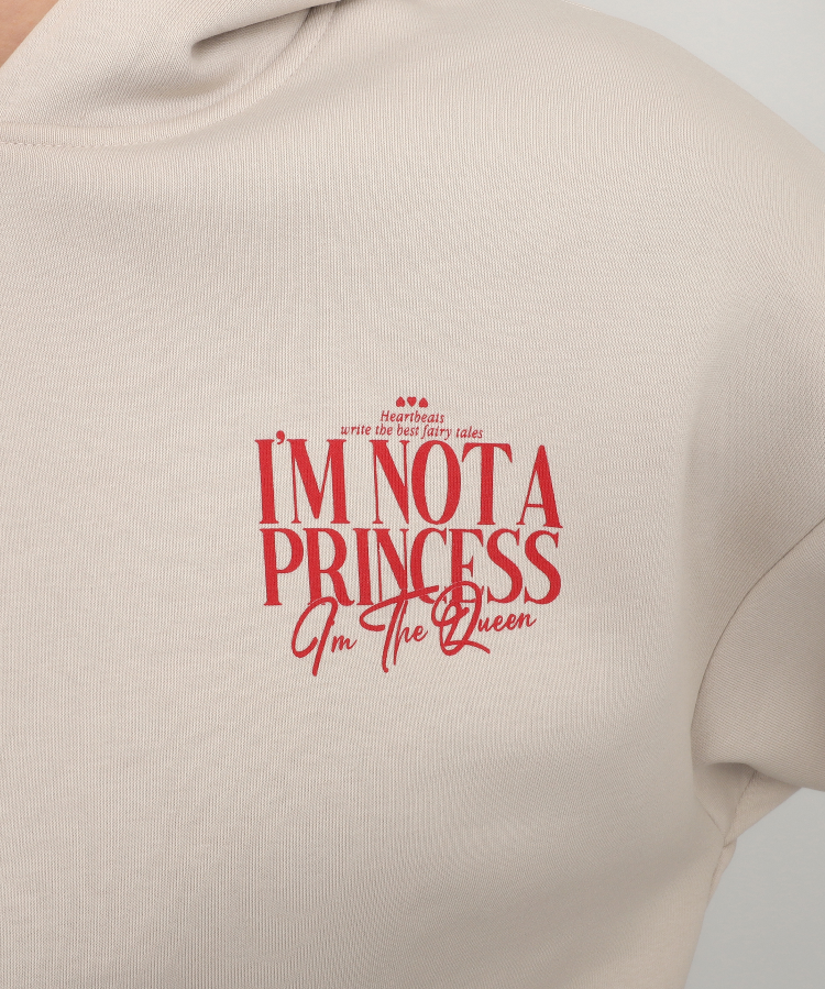 Resim Viole&More Princes Baskı Kadın Sweat 113