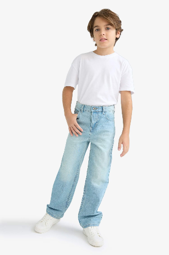 Resim Defacto Erkek Çocuk  Jean Pantolon F0452A8/NM28