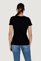 Resim Guess Athleisure  Kadın  T-shirt V6RI11J1314-JBLK Gıudıtta Cn Ss T-Shırt
