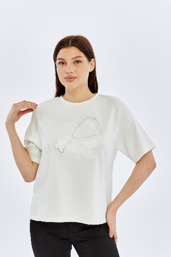 Resim Viole&More Kadın T-shirt 545