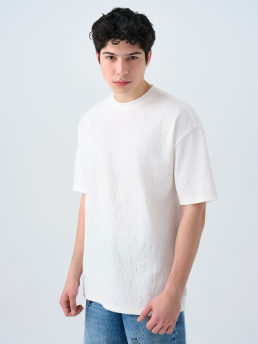 Resim Loft Erkek Oversize Fit T-shirt LF2038414