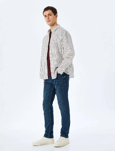 Resim Koton Erkek Jean Pantolon 5SAM40036ND