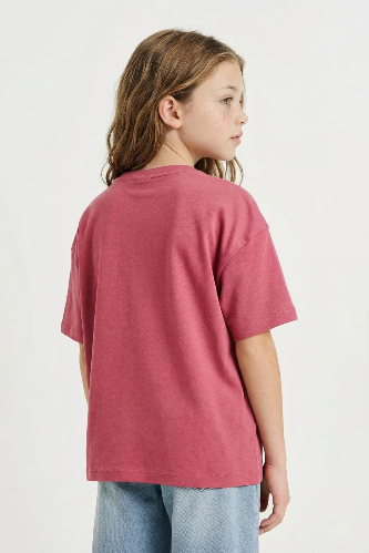 Resim Defacto Kız Çocuk T-shirt G0882A8/PR220