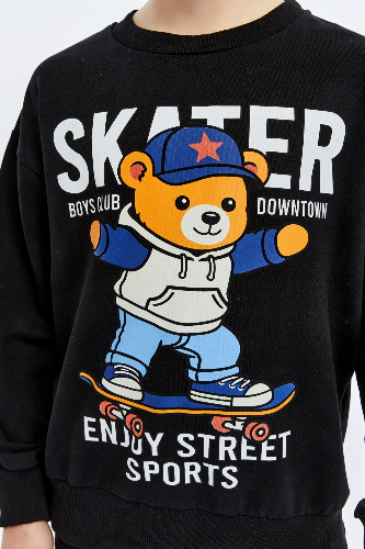 Resim Yenikoza Erkek Çocuk Sweat Takım