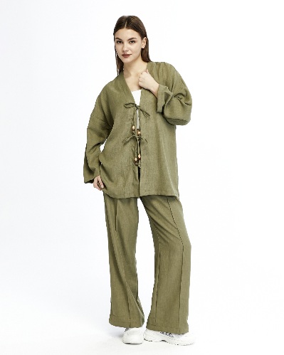 Resim Yenikoza Kadın Pantolon Takım