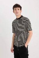Resim Defacto Erkek  T-shirt B5910AX/BK81